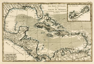 The Antilles and the Gulf of Mexico, from 